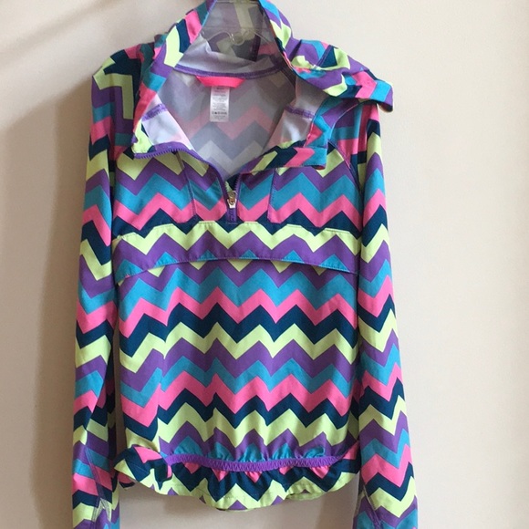 lululemon athletica Other - Lululemon Ivivva PackMeUp Ruffled Hoodie Girl 8